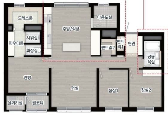 null 84C 평면도