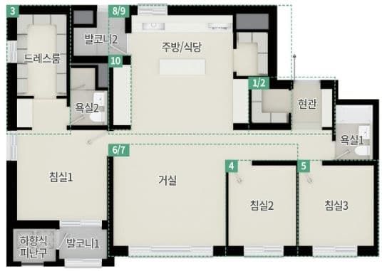 null 84B 평면도