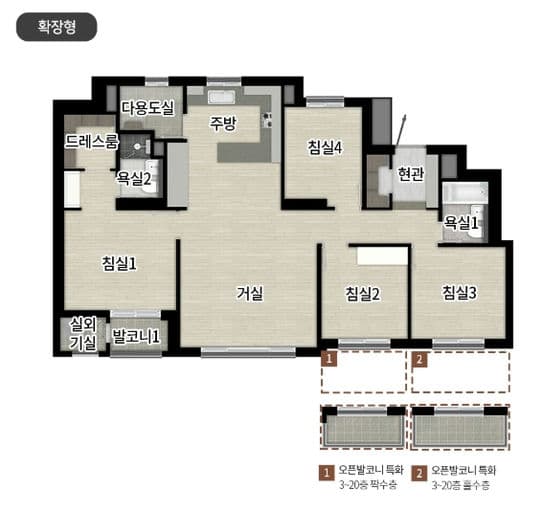 null 100A 평면도