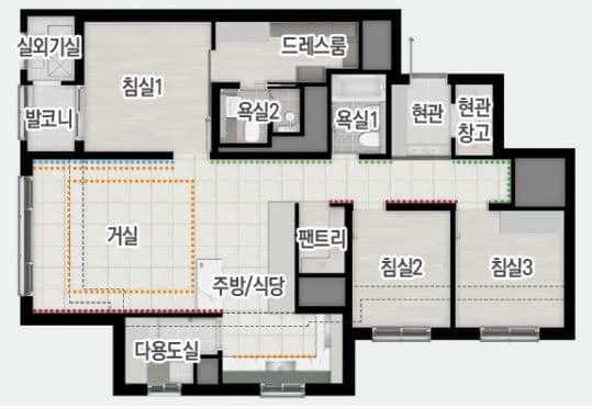 null 84B 평면도