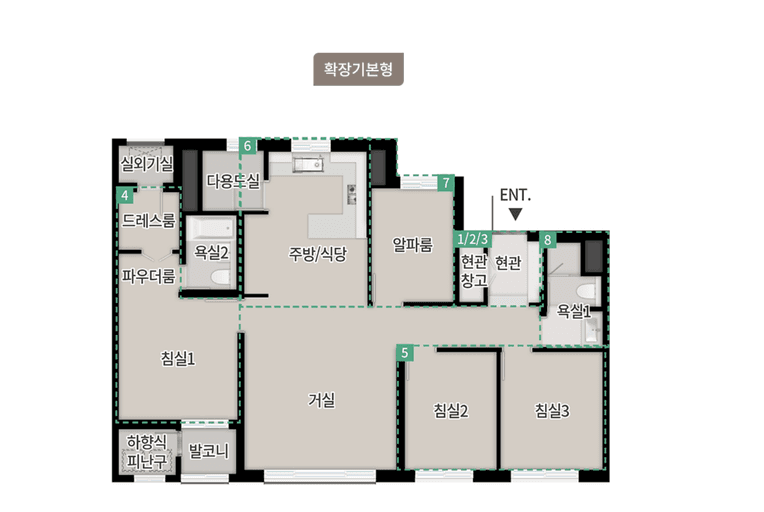 null 84C 평면도