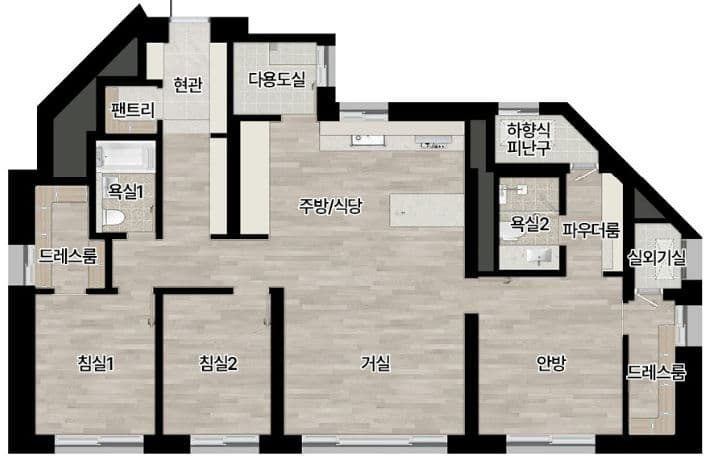 null 84F 평면도