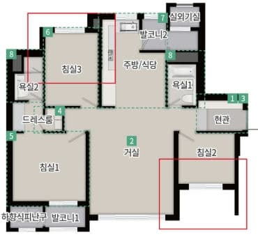 null 84D 평면도
