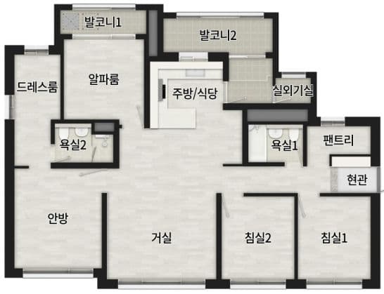 null 84D 평면도