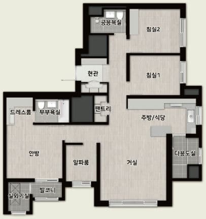 null 84C 평면도