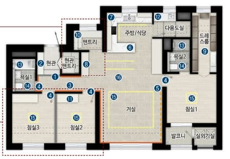null 84A 평면도
