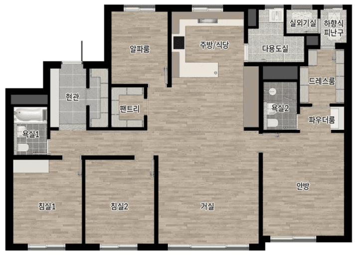 null 119A 평면도