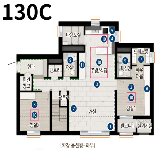 null 130C 평면도