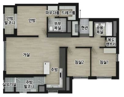 null 84C 평면도