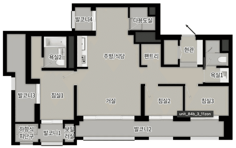 null 84B 평면도