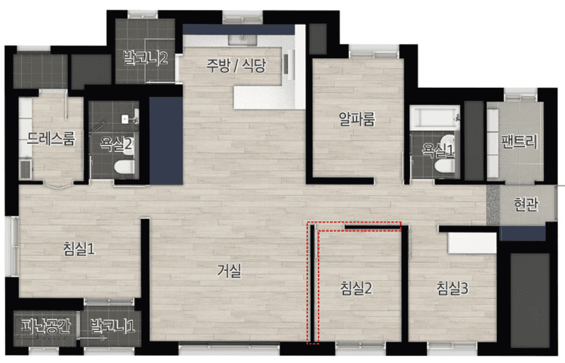 null 84B 평면도