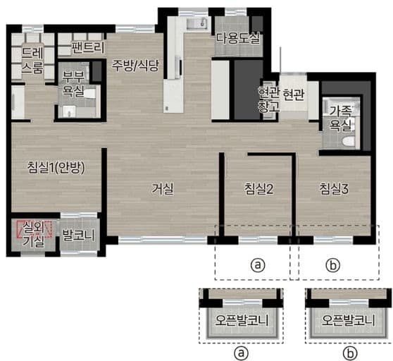 null 84C 평면도