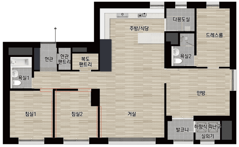 null 84B 평면도