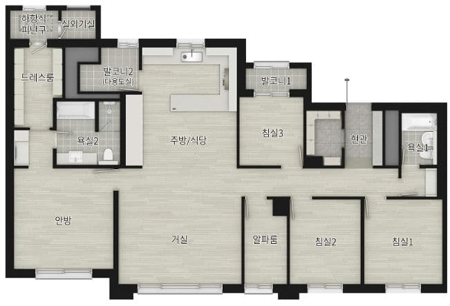 null 119A 평면도