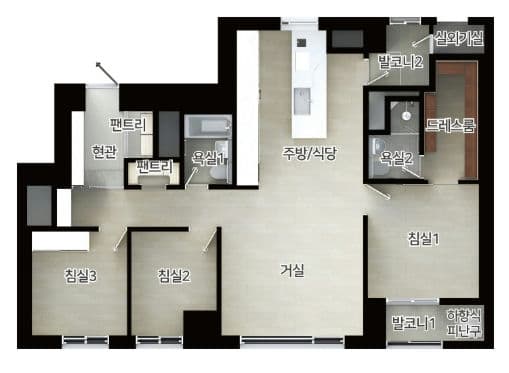 null 84A 평면도