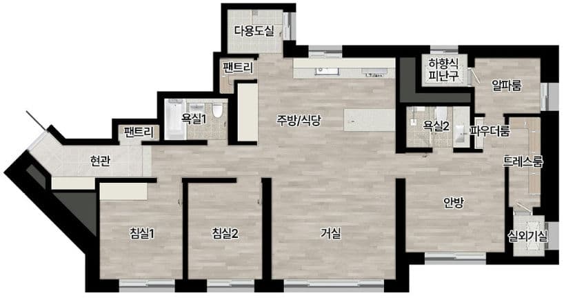 null 84C 평면도