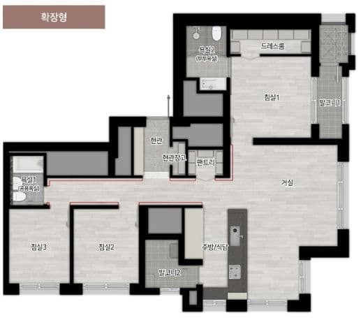 null 84D 평면도
