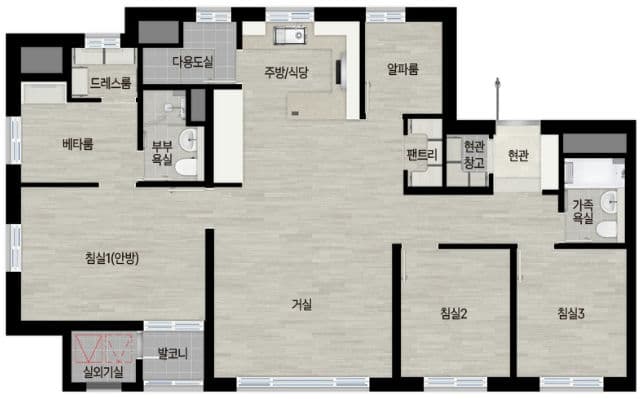 null 74B 평면도