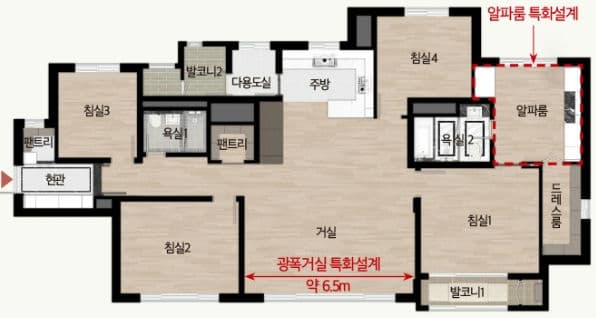 null 116 평면도