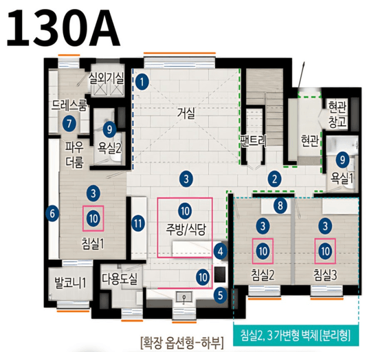 null 130A 평면도