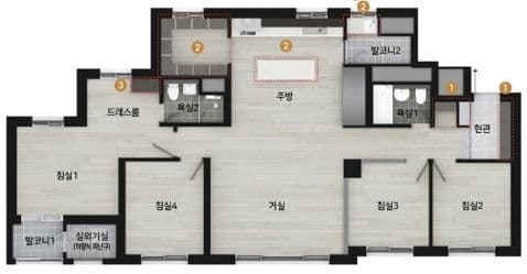 null 93D 평면도
