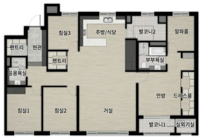 null 125A 평면도