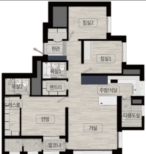 null 84B 평면도
