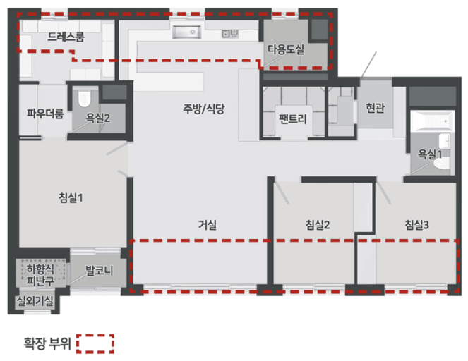 null 84C 평면도
