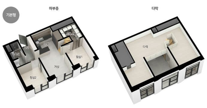 null E 평면도