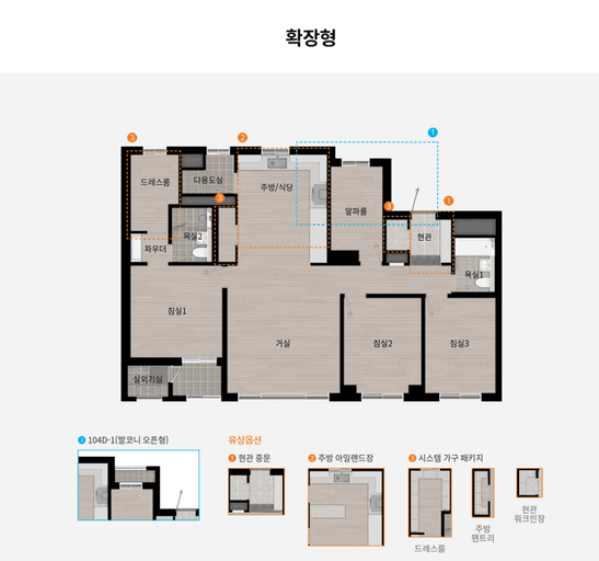 null 104D 평면도
