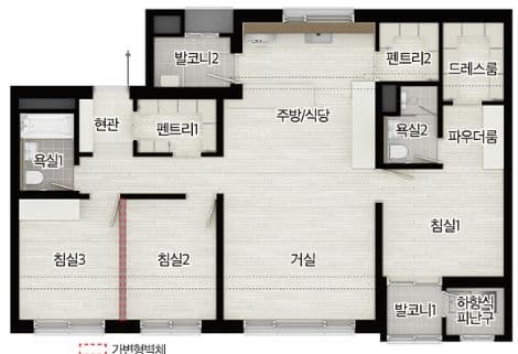 null 84B 평면도