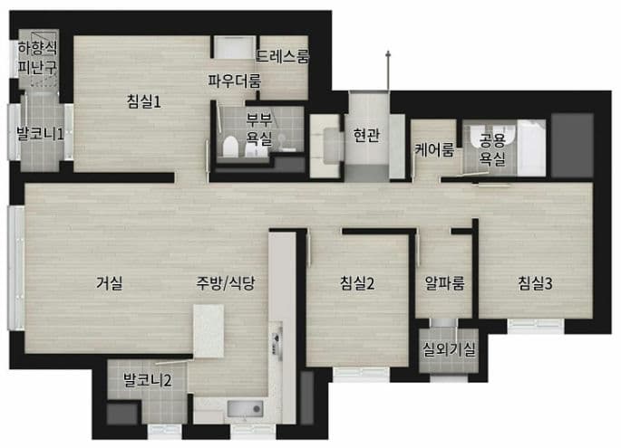 null 84B 평면도