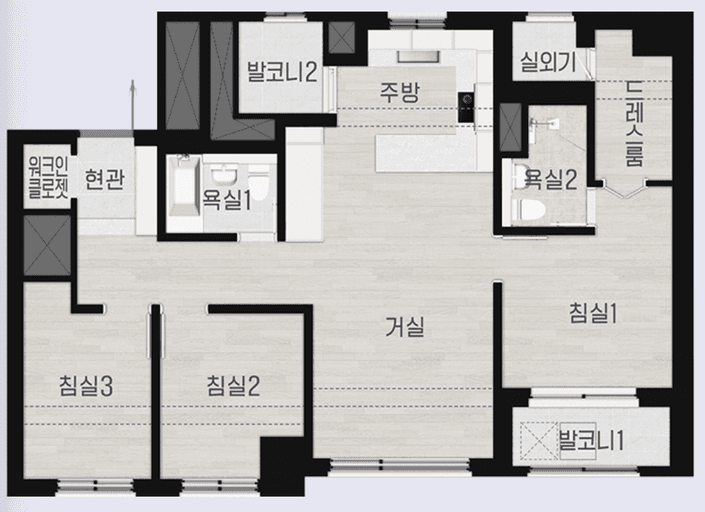 null 61 평면도