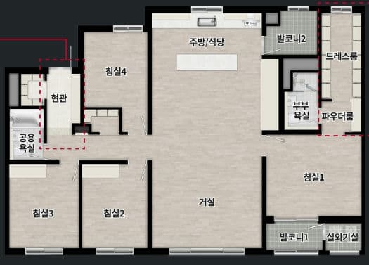 null 128 평면도