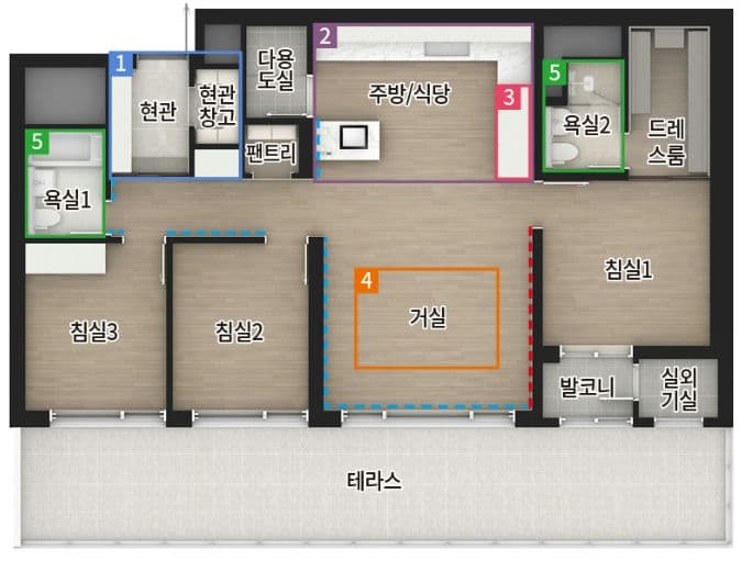 null 84C 평면도