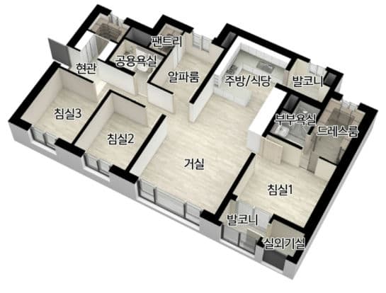 null 84C 평면도