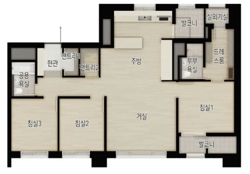 null 84C 평면도