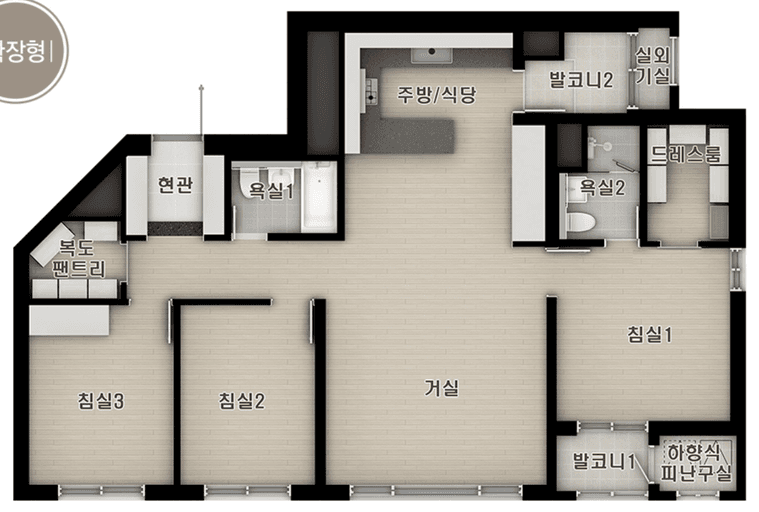null 84D 평면도