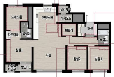 null 84B 평면도