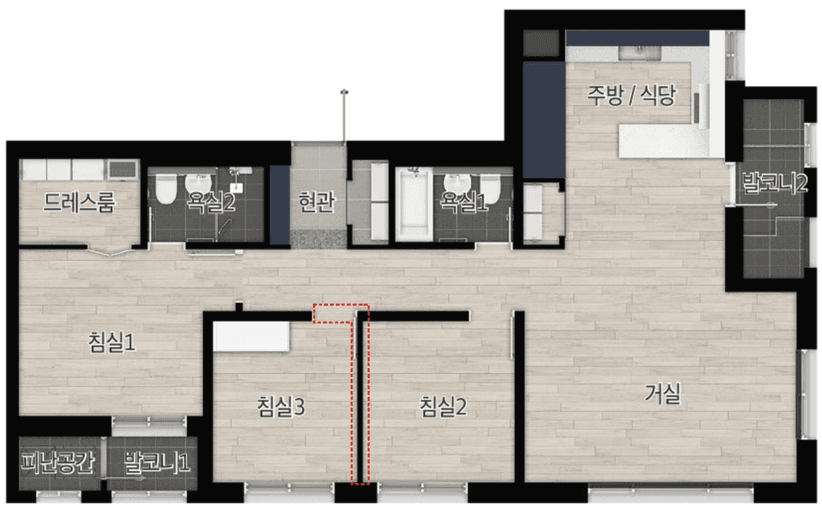 null 84C 평면도