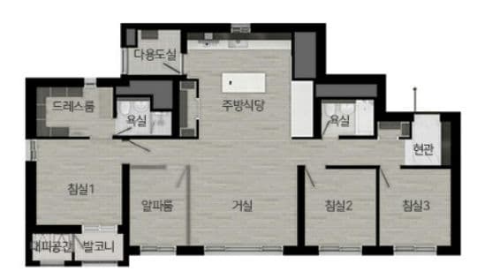 null 84D 평면도