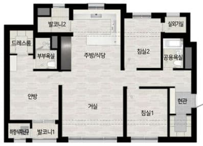 null 84C 평면도
