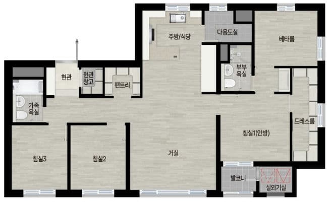 null 74C 평면도