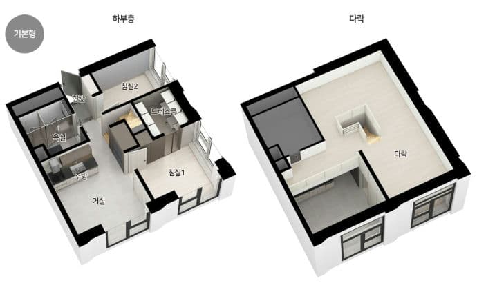 null D-1 평면도