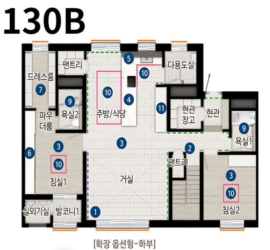 null 130B 평면도