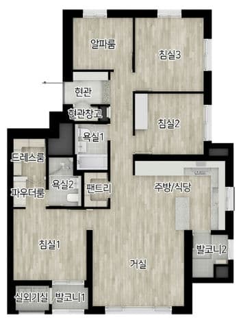 null 84C 평면도