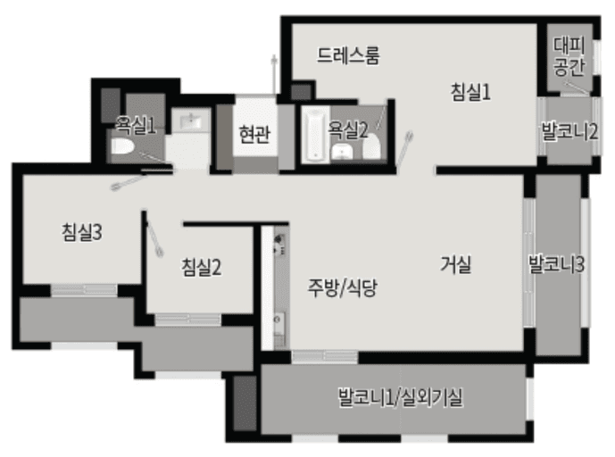 null 84B 평면도