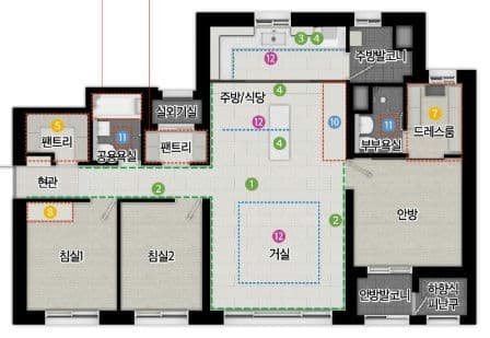 null 84C 평면도