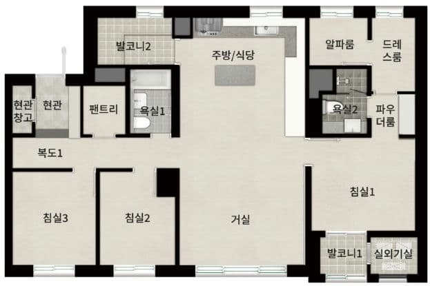 null 84A 평면도