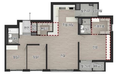 null 84B 평면도